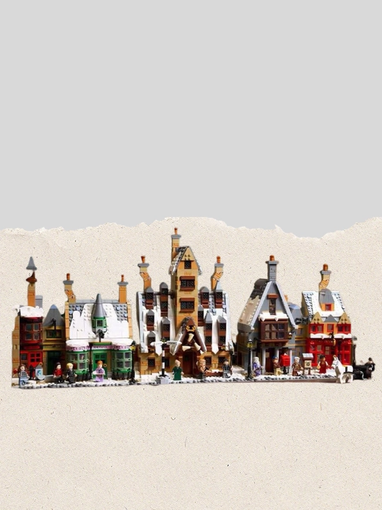 Конструктор Harry Potter Hogsmeade Village, 3228 деталей, 18+, коллекционный набор