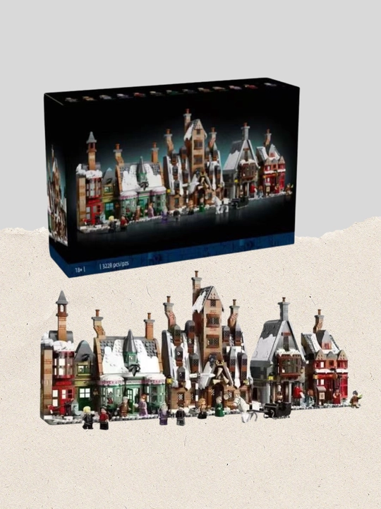 Конструктор Harry Potter Hogsmeade Village, 3228 деталей, 18+, коллекционный набор