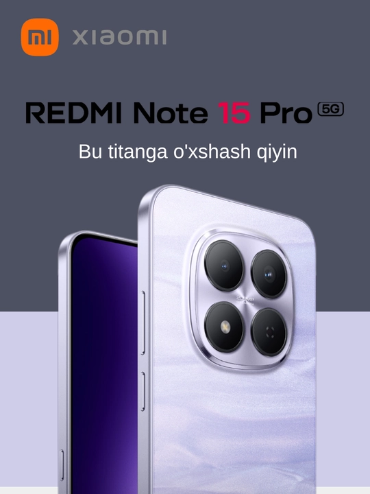Смартфон Xiaomi Redmi Note 15 Pro 5G Global Version TITAN RESISTANCE - 