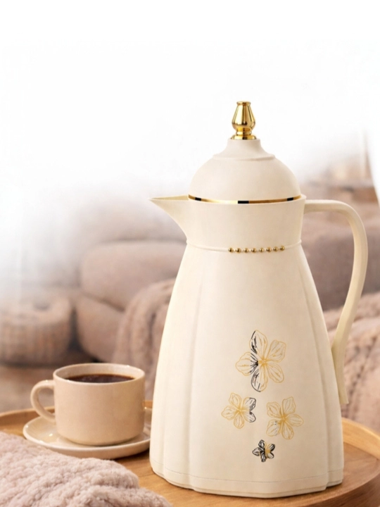 Термос, Vacuum Flask qora va oq