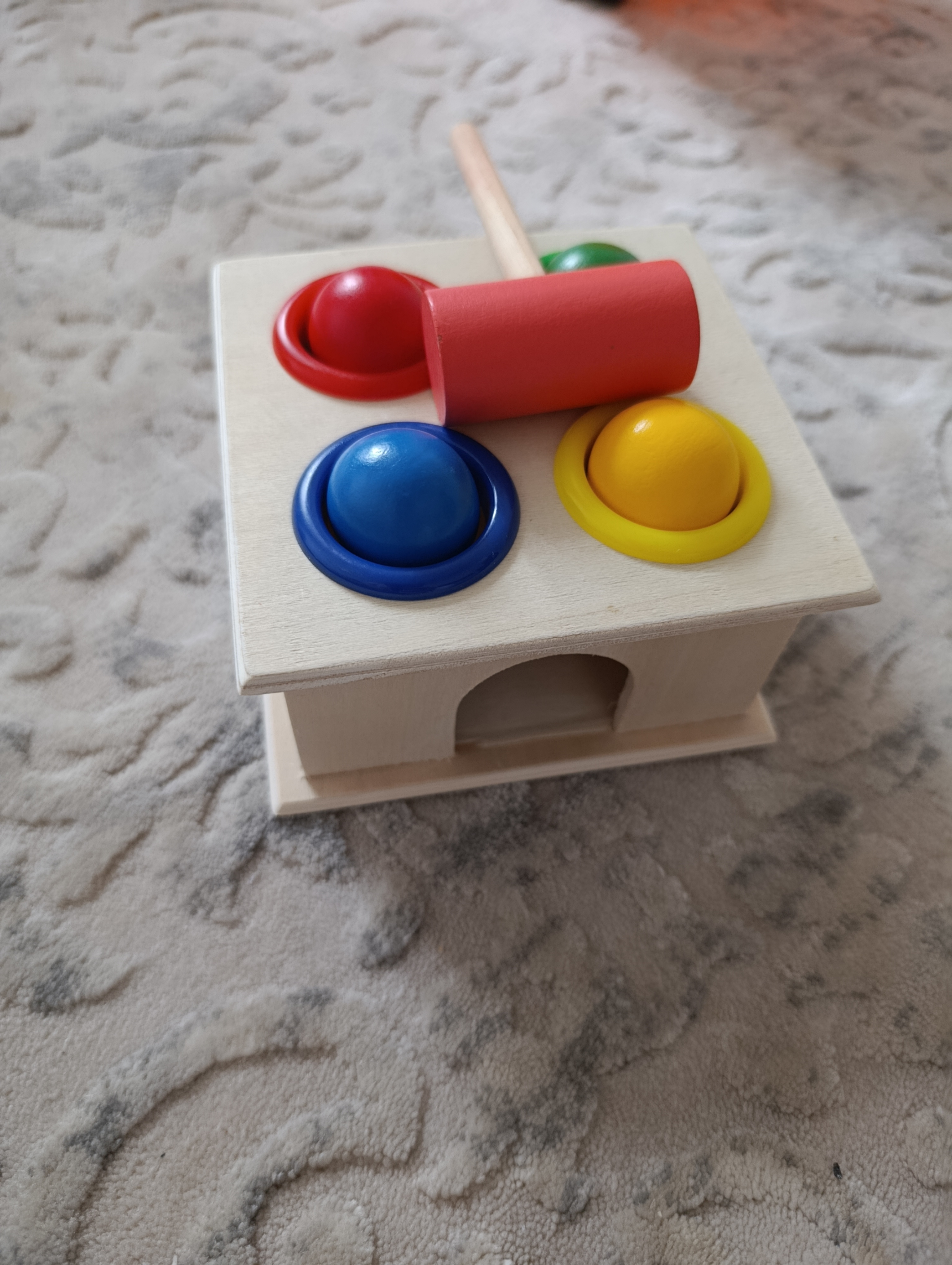 O'quv bolalar o'yinchog'i, bizibord, ijodiy sovg'a, yog'och o'yin, Montessori