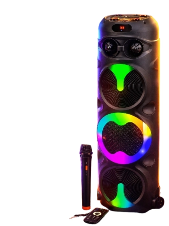 Portativ Bluetooth Karaoke Kalonkalar ZQS va BAV Seriyalari (RGB, Mikrofonli, Kuchli Bass)