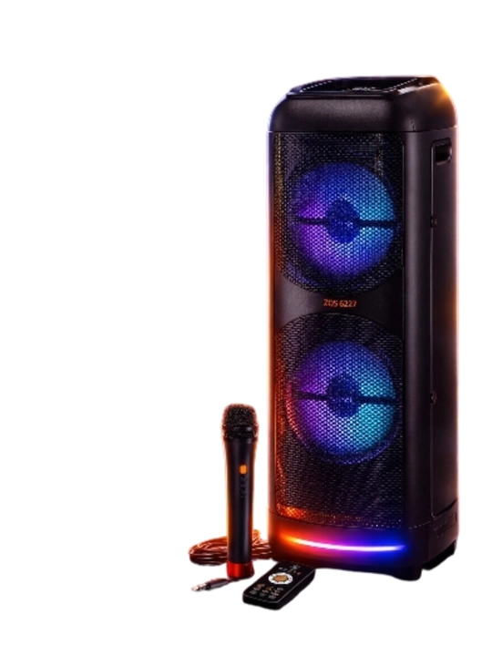 Portativ Bluetooth Karaoke Kalonkalar ZQS va BAV Seriyalari (RGB, Mikrofonli, Kuchli Bass)