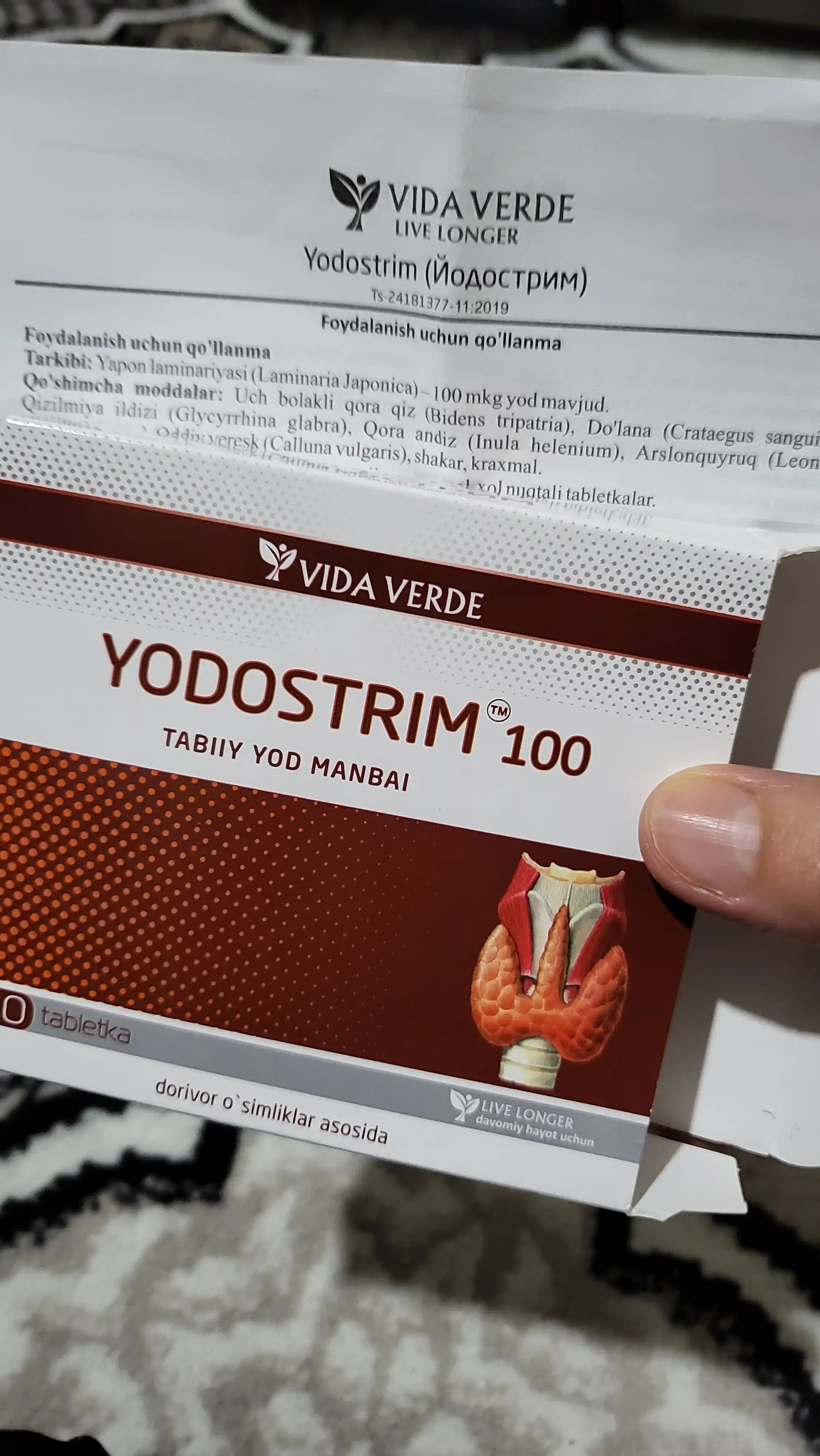 Yodostrim 100 Bfqlar