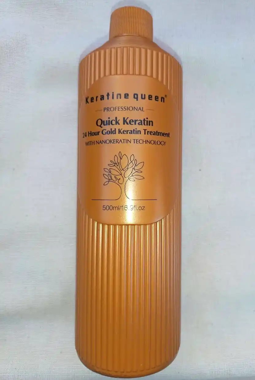 Keratin Queen 24 Hour Gold — кератин для выпрямления и восстановления волос, 500 мл