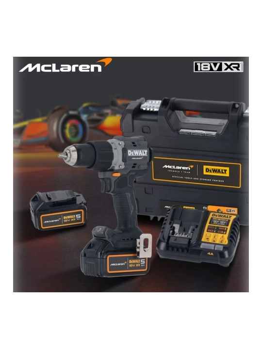Akkumulyatorli zarbli drel-shurupovyort DeWALT McLaren DCD85MP2T-QW