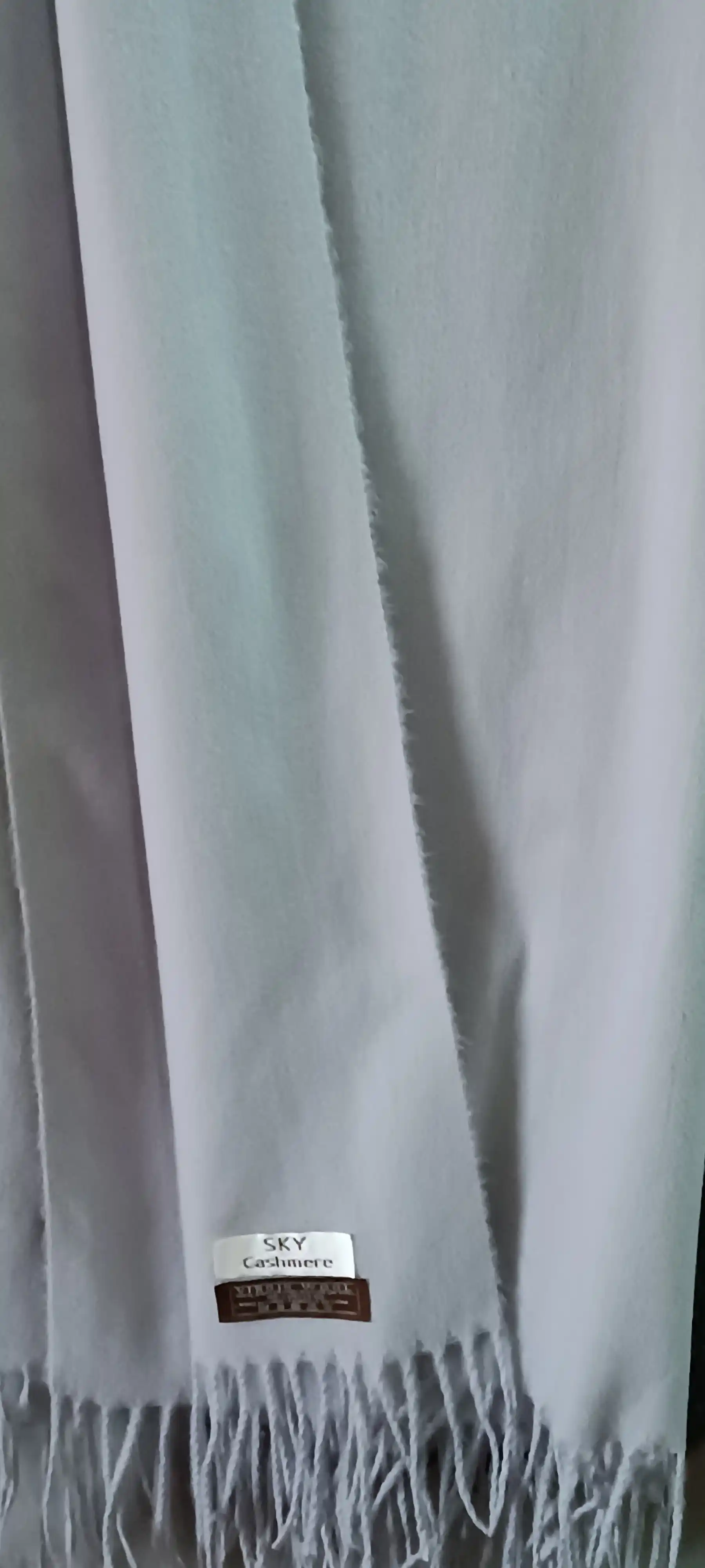 Ayollar uchun qishki kashemir sharf, qalin sharf, 200x70 sm