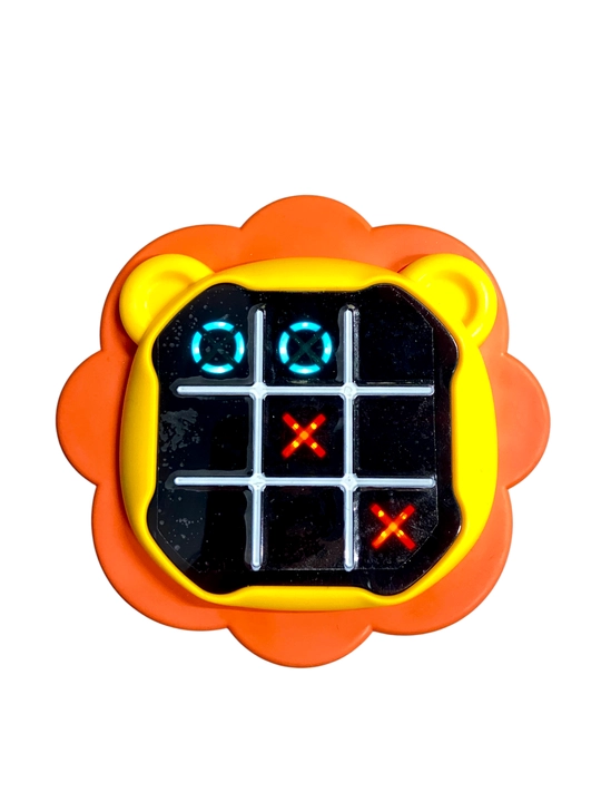 Bolalar uchun jirafa mini-konsolini rivojlantiruvchi Tic-Tac-Toe krest-nolik elektron o‘yini