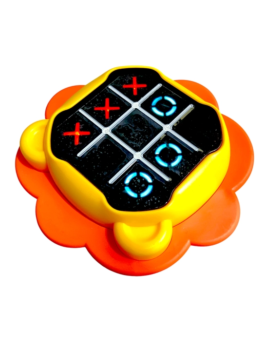 Bolalar uchun jirafa mini-konsolini rivojlantiruvchi Tic-Tac-Toe krest-nolik elektron o‘yini