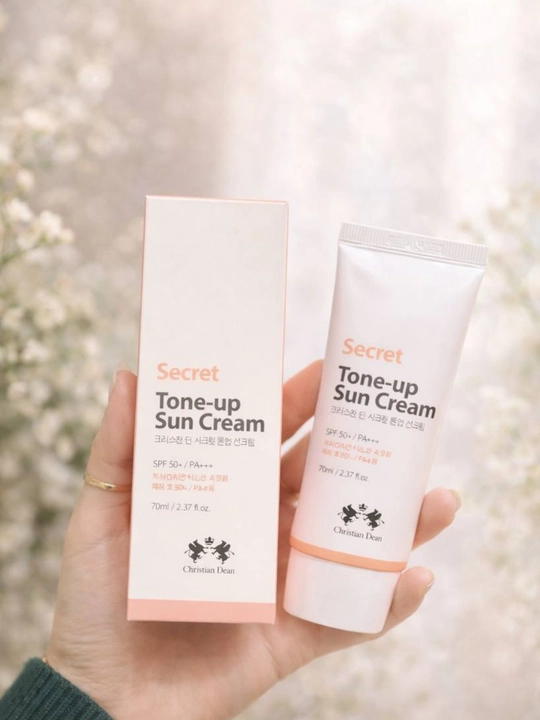 Secret Tone-Up SPF 50+ Christian Dean, солнцезащитный и выравнивающий крем SPF50+, 70 мл