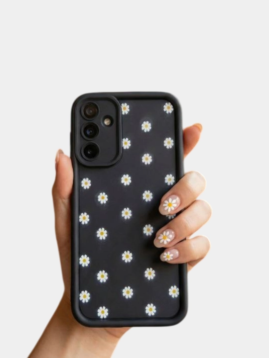 Силиконовый чехол с дизайном для Samsung Galaxy A серии - 