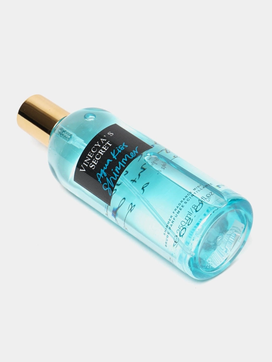 Parfyumlangan tana spreyi suvi Victoria's Secret Spreyi Aqua Kiss Rush, Shimmer, 250 ml