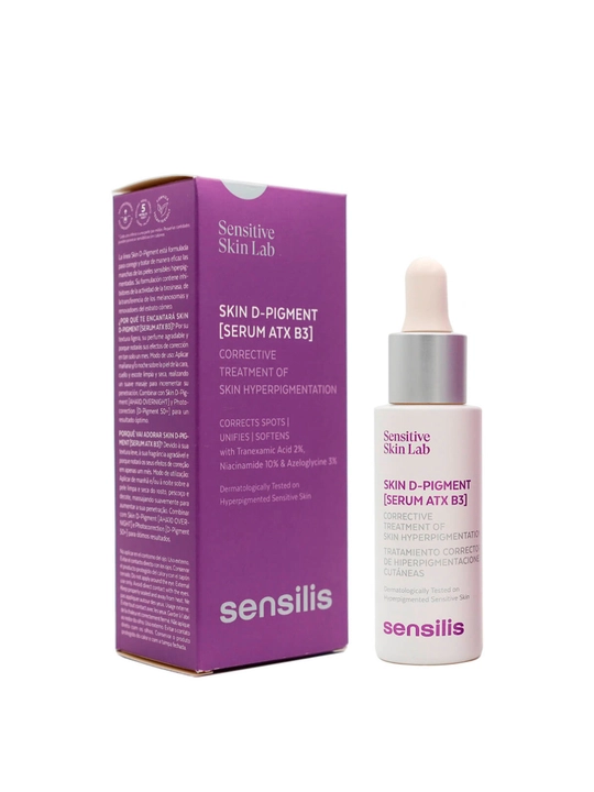 Sensilis D-Pigment Correction pigmentatsiyaga qarshi yorituvchi to‘plam, 2×30 ml