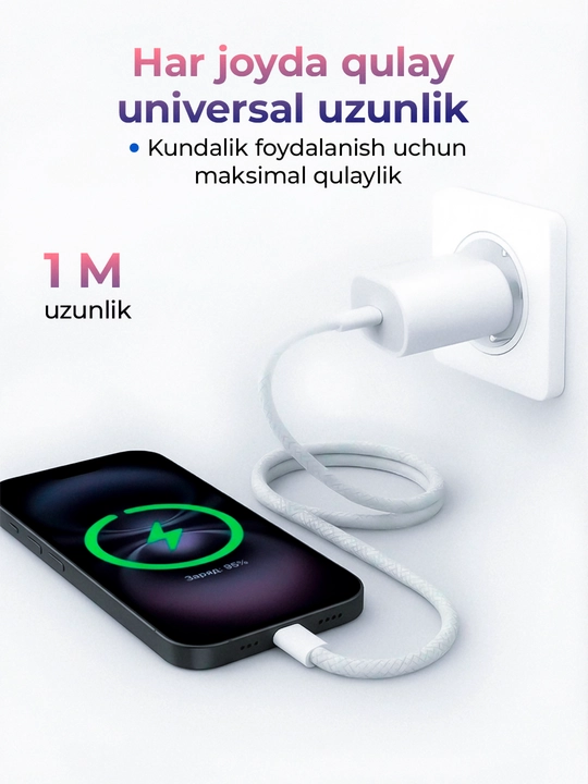Iphone zaryadchik, ayfon zaryadchik, taypsi zaryadchik, iphone zaryadnik, zaryadchik, 35w