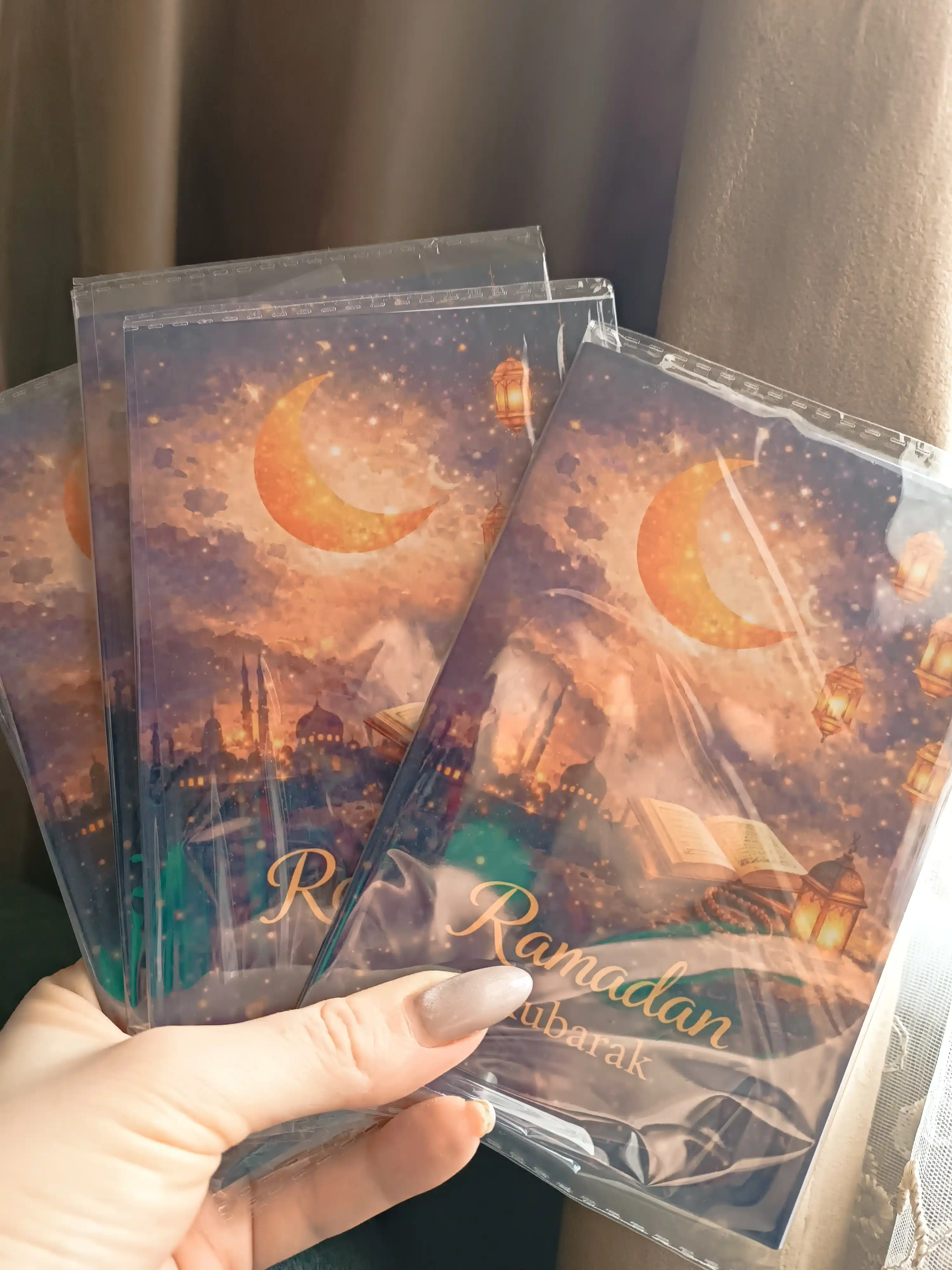 10×14 sm o‘lchamdagi Ramazon otkritkasi. Ramazon hayiti