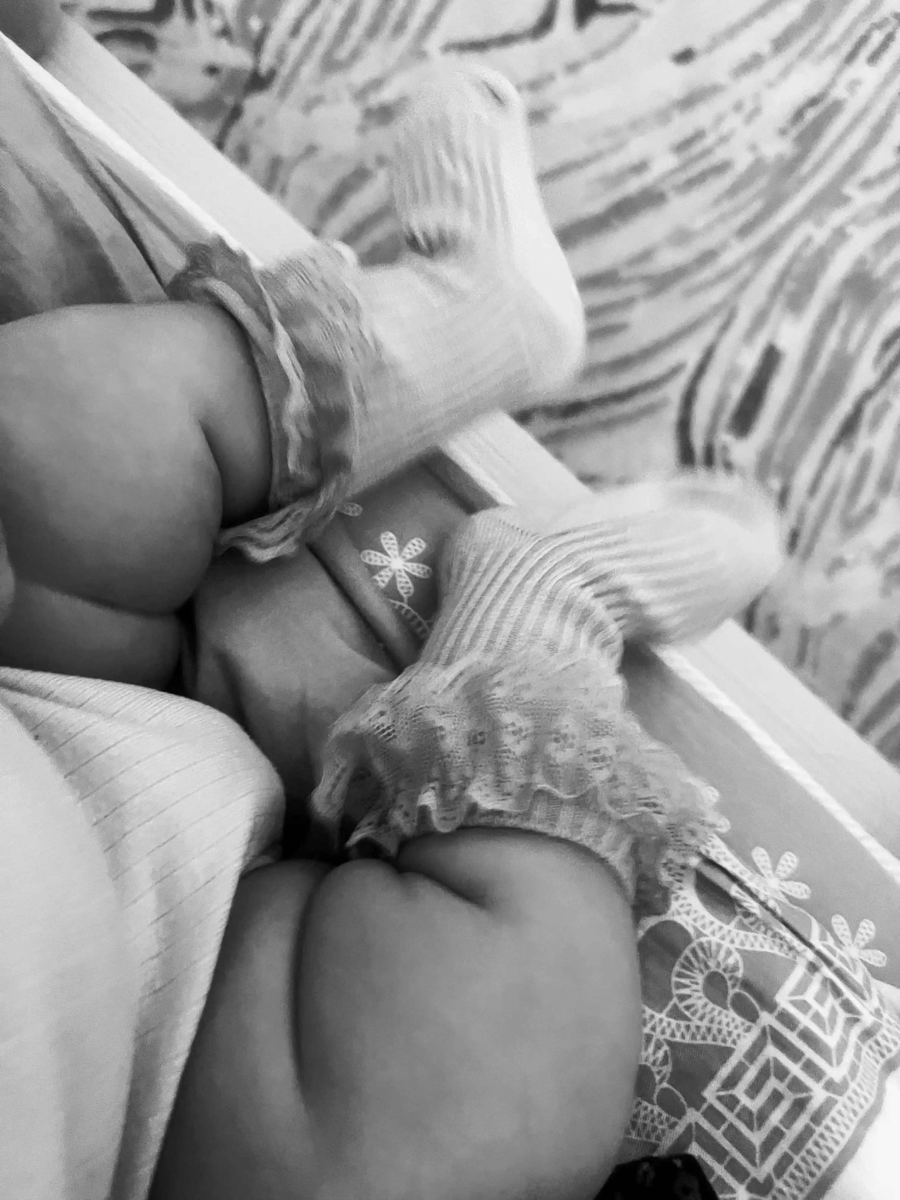 Детские носки “Lace Baby” — хлопковые с кружевом, набор разных цветов