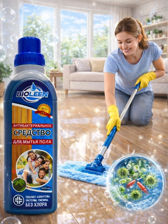 Средство для мытья пола BIOLEEN