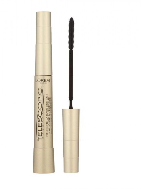 Тушь для ресниц L’Oréal Telescopic — удлиняющая и разделяющая чёрная тушь для ресниц - 