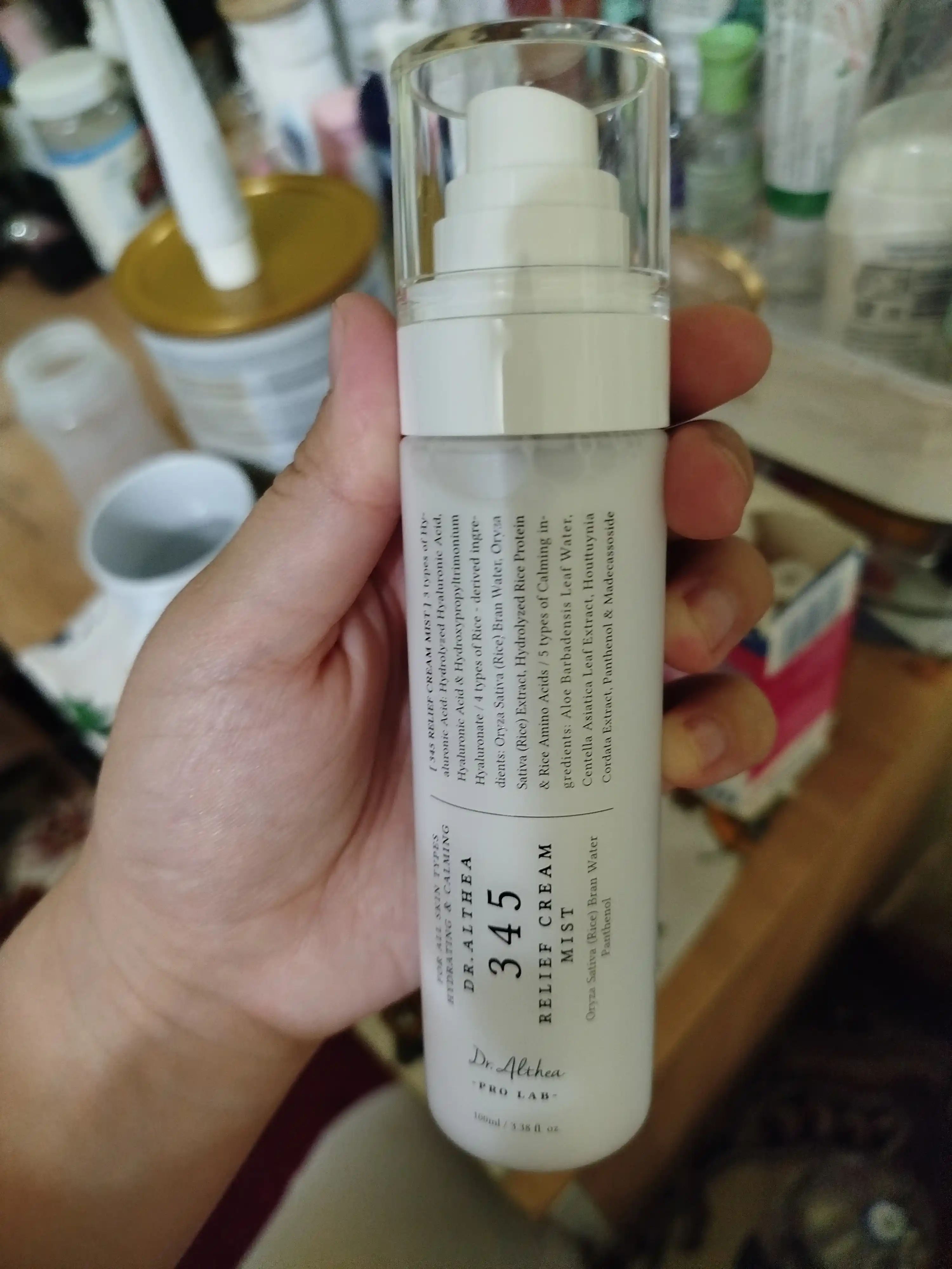 Ikki qavatli tiklovchi krem-Mist Dr.Althea 345 Relief Cream Mist