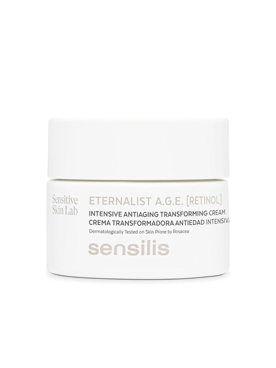 Крем для лица ночной Sensilis Eternalist A.G.E. Retinol 50 мл + косметичка