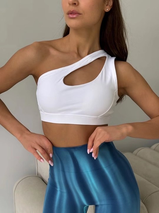 Леггинсы спортивные, лосины для фитнеса, Push-Up, Tie-dye, утягивающие, подчеркивает формы