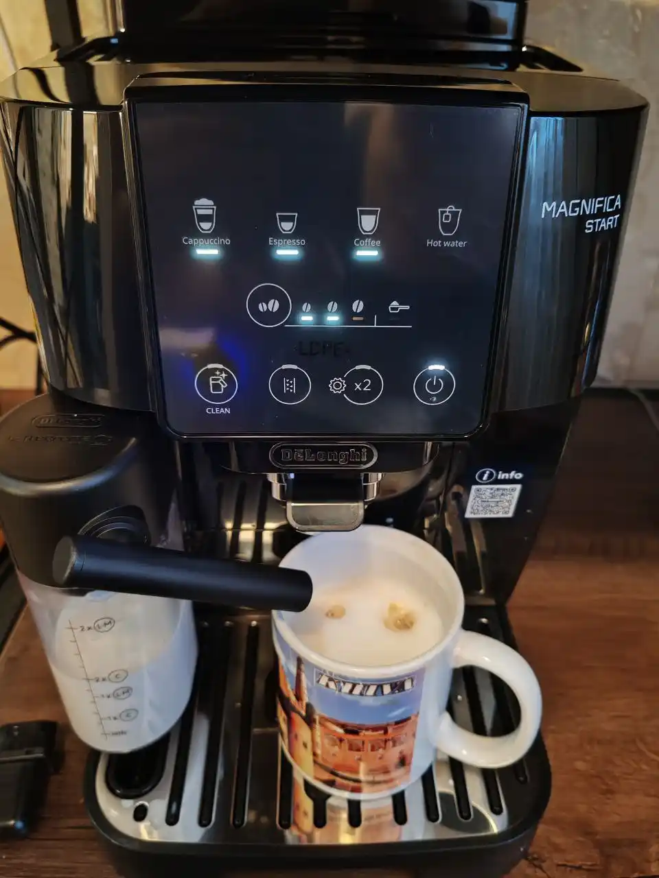 DeLonghi ECAM220.60.B Magnifica Start avtomatik qahva mashinasi LatteCrema
