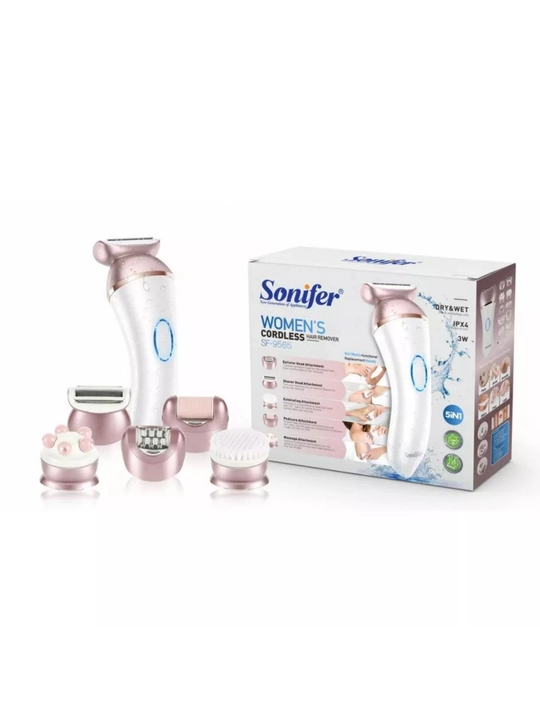 Bepul simli epilyator Sonifer, ayollar uchun professional depilyator - 
