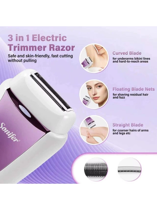 Bepul simli epilyator Sonifer, ayollar uchun professional depilyator