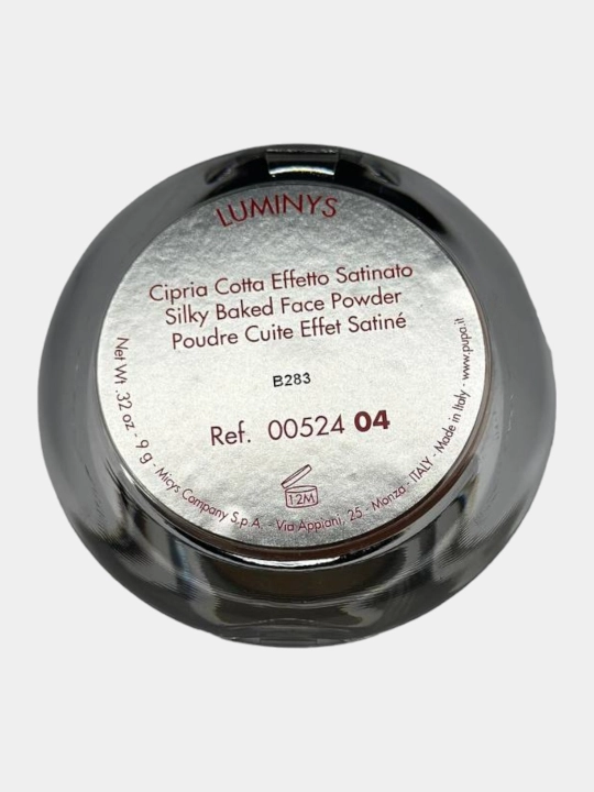 Pupa Milano Luminys Powder — запечённая компактная пудра для лица, с эффектом сияния