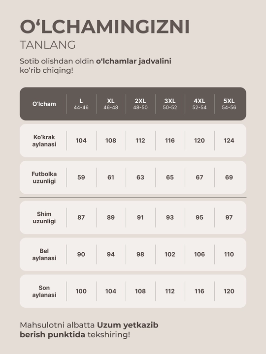 Ayollar sport kostyumi, futbolka va shim M–4XL — ELLY FASHION
