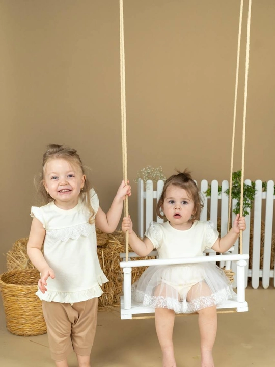 Футболка для девочек divakids из 100% хлопка