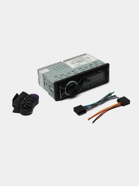 Pioneer 7031 avtomagnitola, ISO konnektor va RCA ulanish portlari bilan