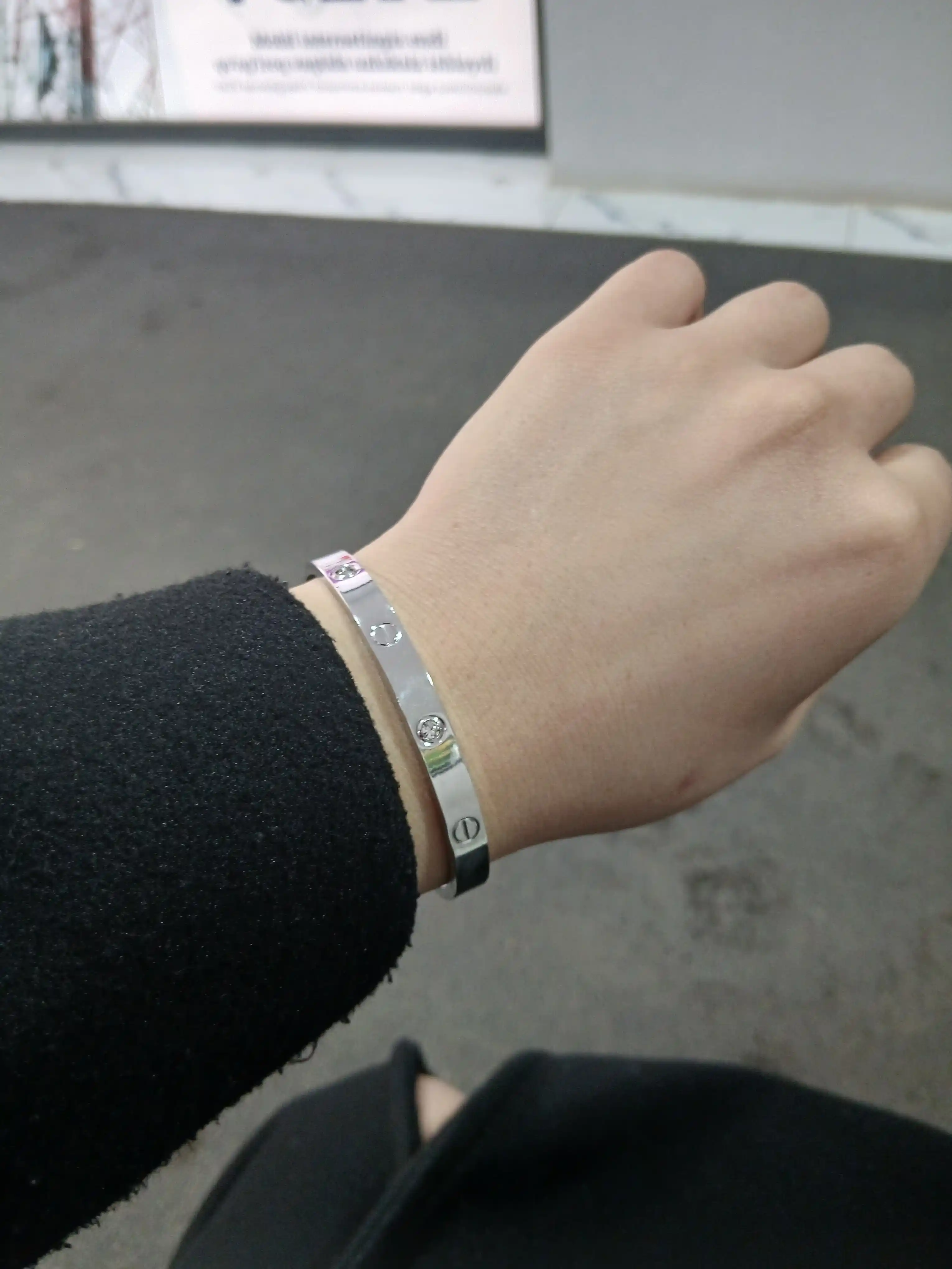 Набор браслетов "Гвоздь" Cartier, украшения на руку, женский комплект, бижутерия