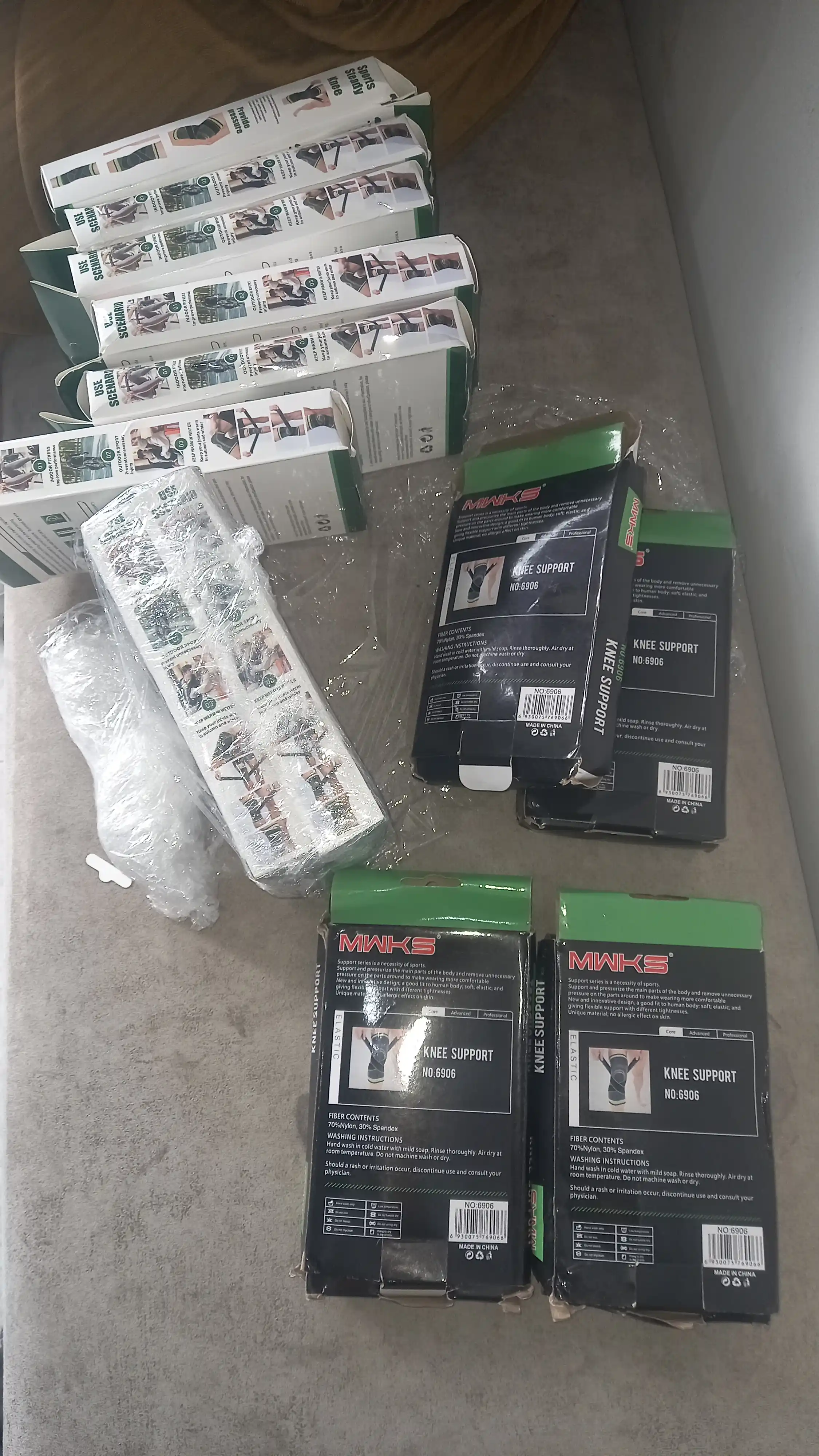 Tasmali sport tizza qopqog‘i, tizza uchun elastik bandaj, ortopedik, bo‘g‘imlar uchun