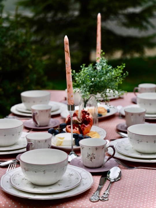 Набор посуды на 6 персон, 32 предмета, фарфор, в стиле Zara home