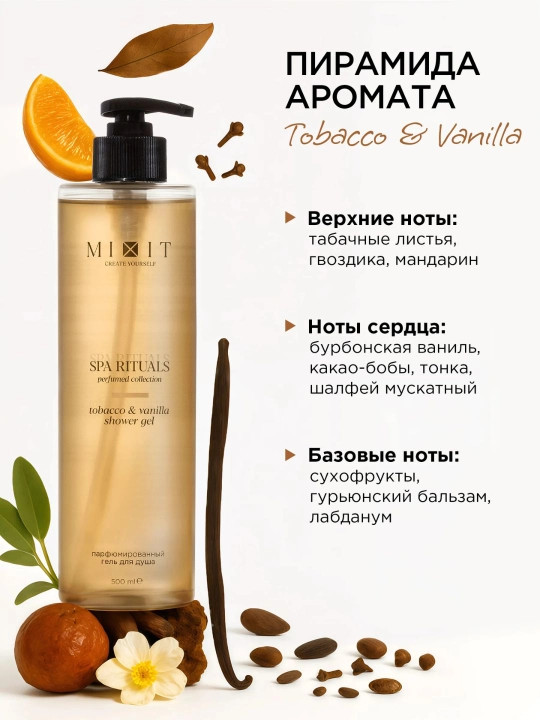 Xushbo‘y SPA dush uchun to‘plam — MIXIT Spa Rituals (2 in 1)
