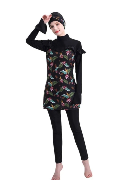 Qulay burkini suzish kostyumi - 