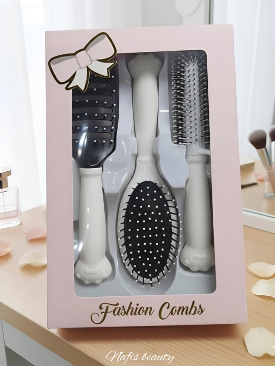 Роскошный Набор Расчесок Fashion Combs – Бережный Уход за Волосами! - 