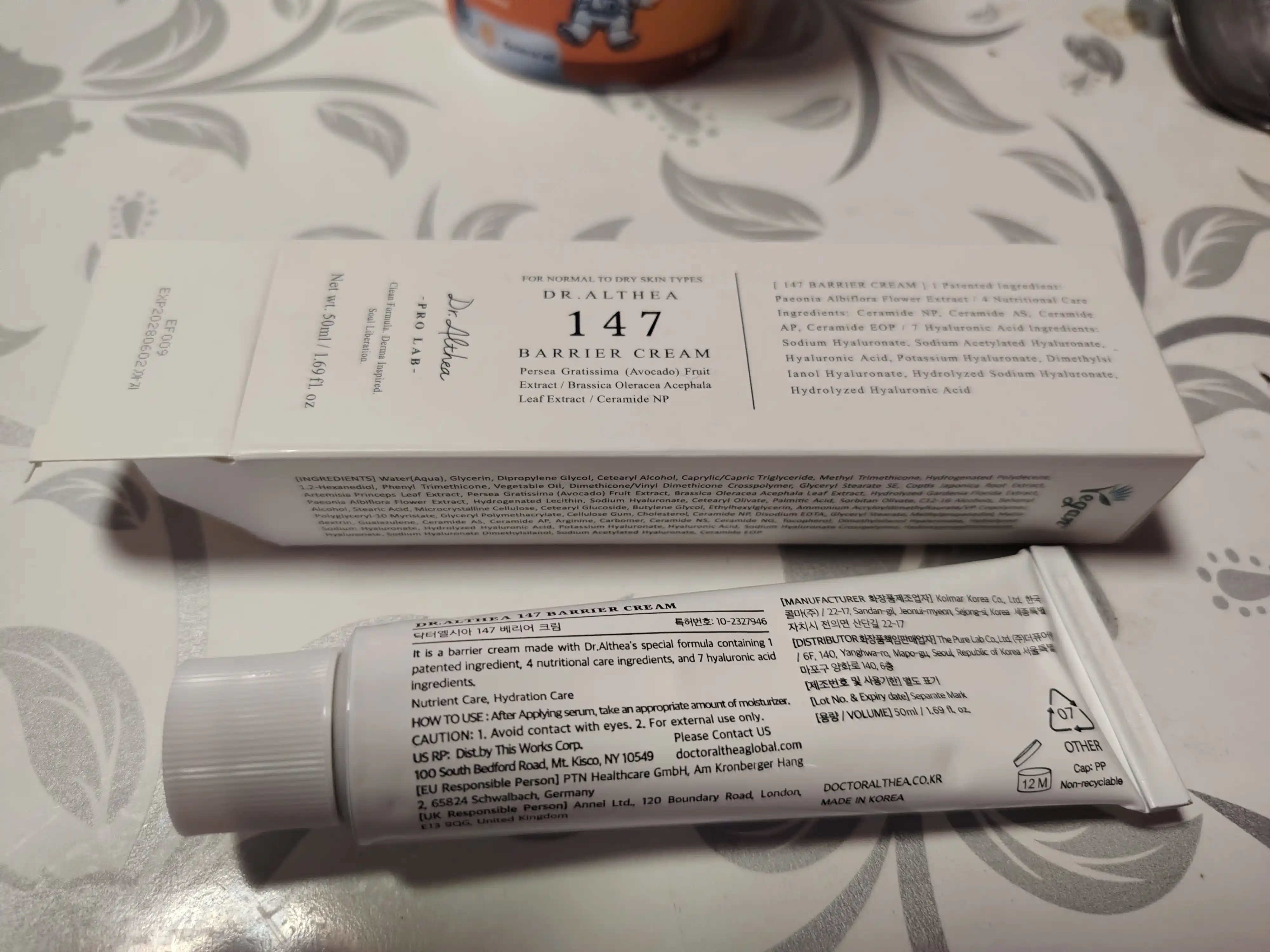 Крем Dr. Althea 345 Relief Cream – Защитный крем Dr. Althea 147 Barrier Cream