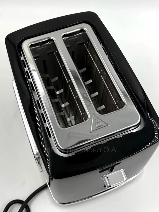 UAKEEN ZL‐2111/2112 elektr tosteri, 2 ta bo‘lim, qora va oq rangli sensorli displey