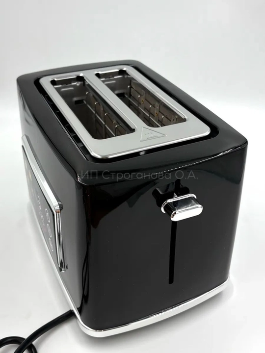 UAKEEN ZL‐2111/2112 elektr tosteri, 2 ta bo‘lim, qora va oq rangli sensorli displey