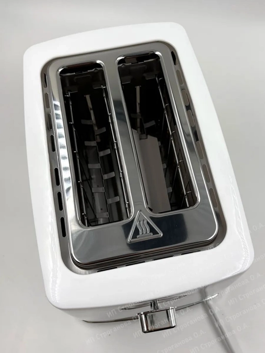 UAKEEN ZL‐2111/2112 elektr tosteri, 2 ta bo‘lim, qora va oq rangli sensorli displey