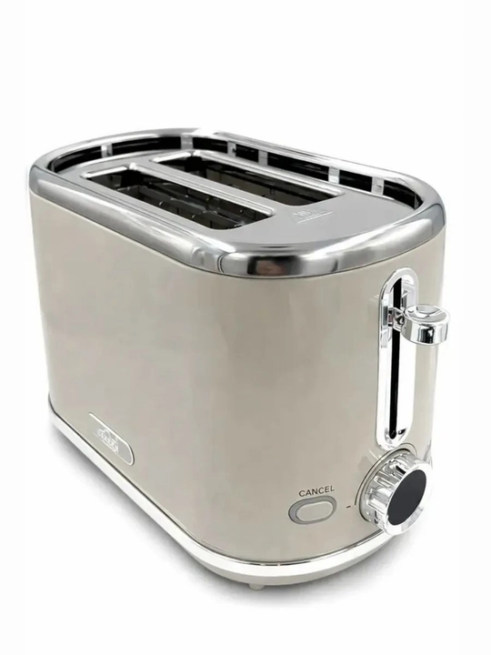 UAKEEN ZL‐2111/2112 elektr tosteri, 2 ta bo‘lim, qora va oq rangli sensorli displey
