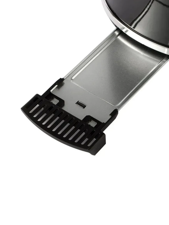 UAKEEN ZL‐2111/2112 elektr tosteri, 2 ta bo‘lim, qora va oq rangli sensorli displey