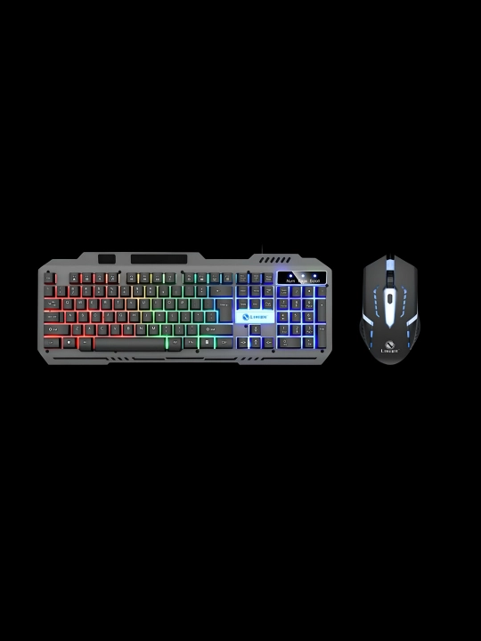 T25 o‘yin uchun RGB klaviatura va sichqoncha, metall korpus bilan