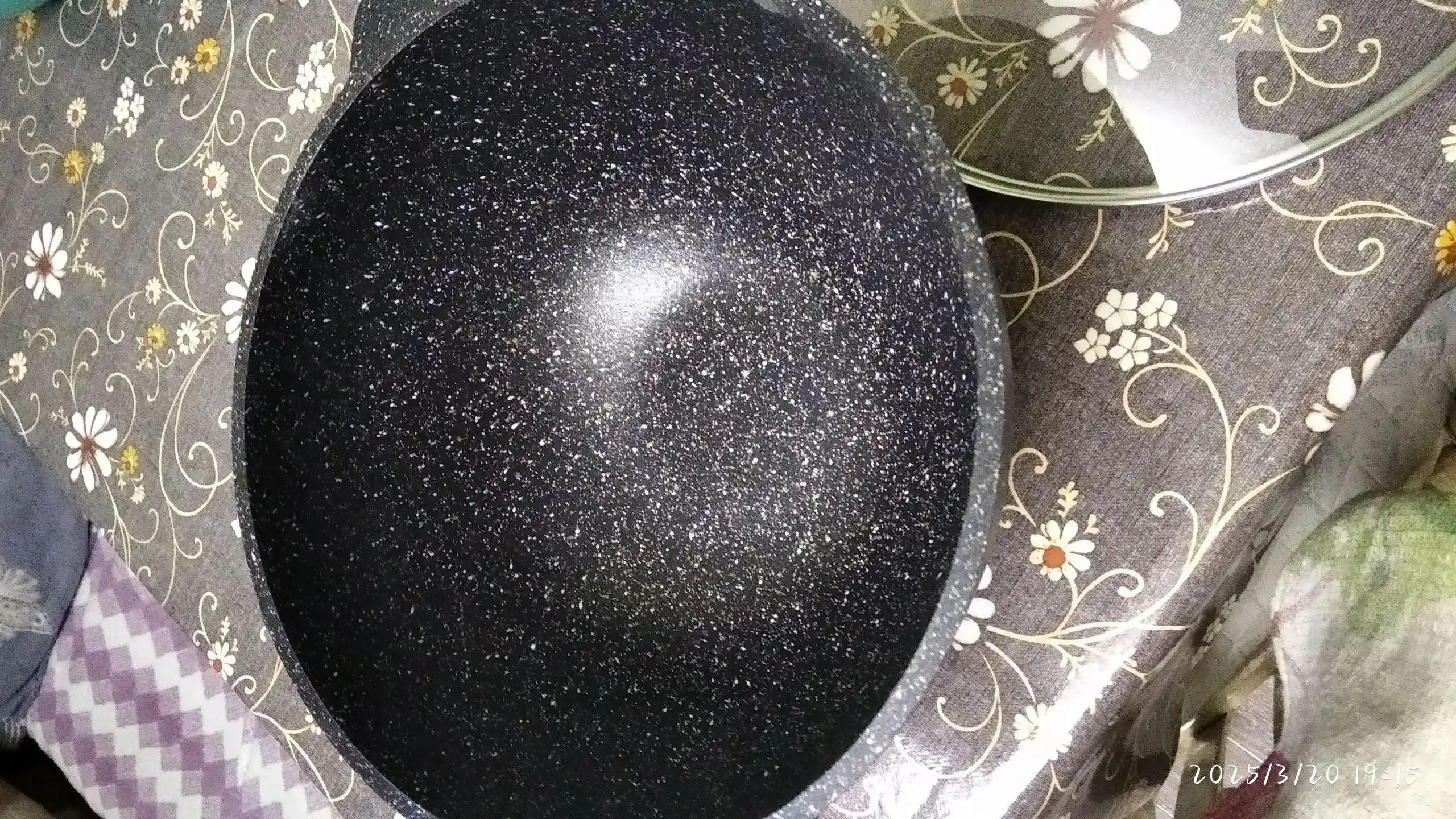 Казан для плова со стеклянной крышкой, Апрель, чёрный, антипригарный