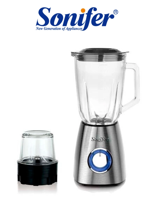 Blender, ko'p funksiyali, SONIFER 2 tasi 1 da SF-8015, 400W