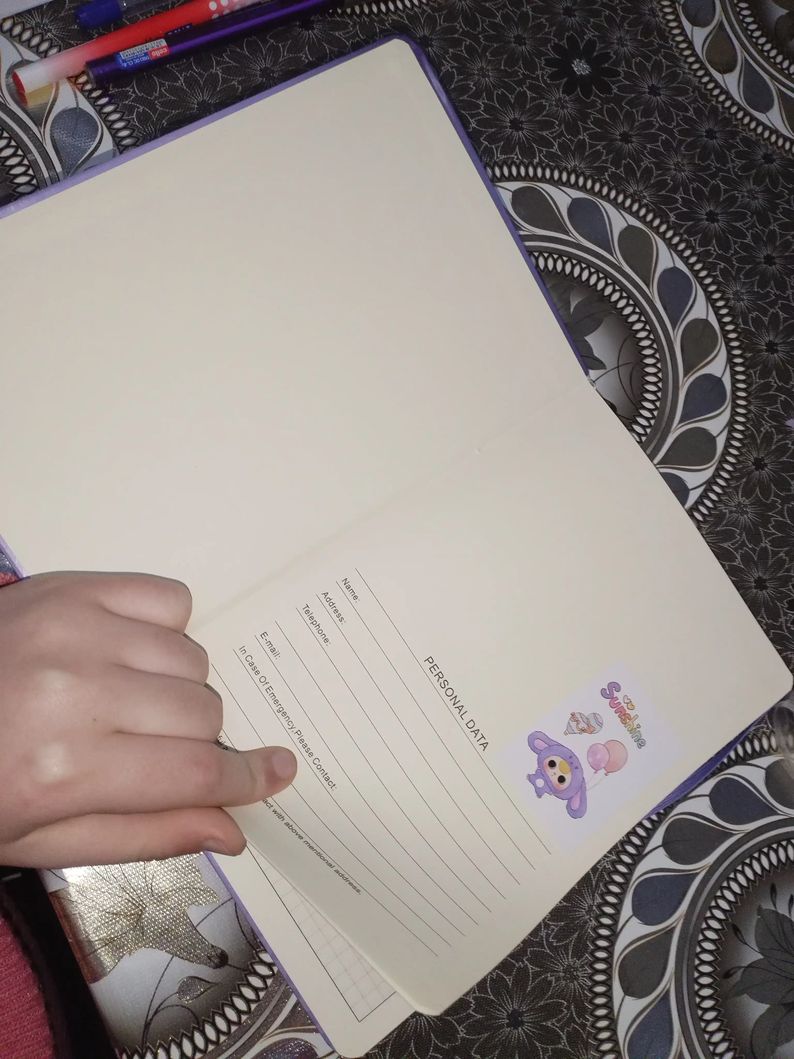 Sovg'a uchun bloknot, BTS