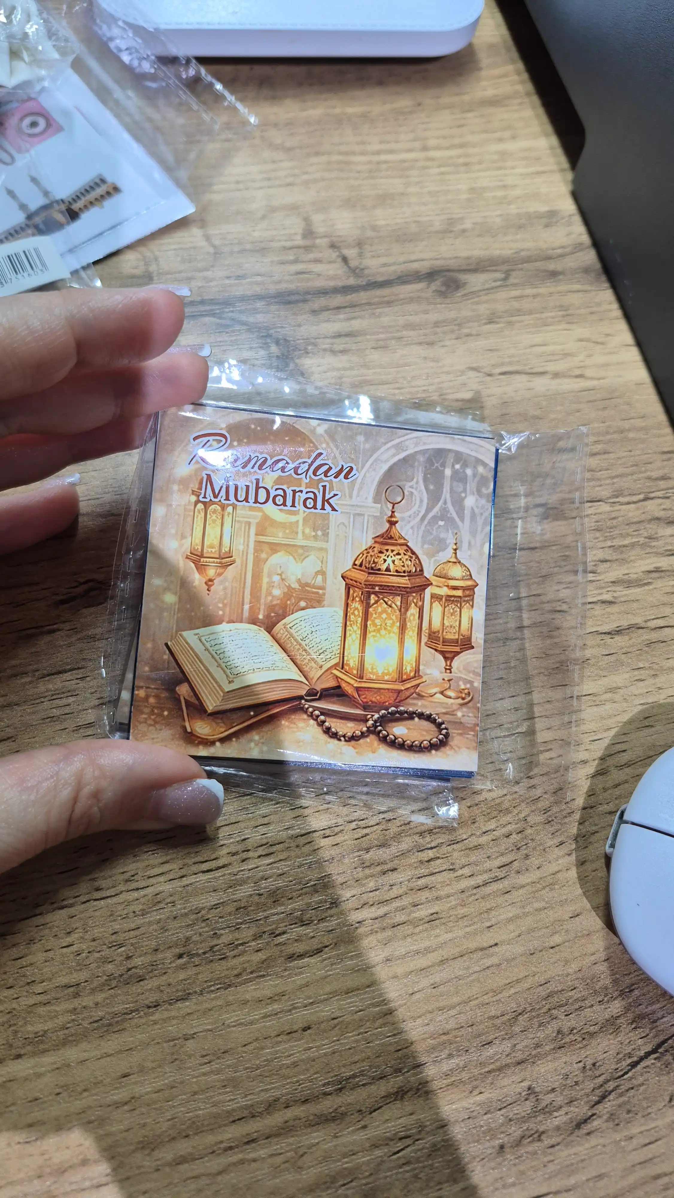 Mini otkritki. Ramazon otkritkalari, mini format 7×10 sm, to‘plam 8 dona