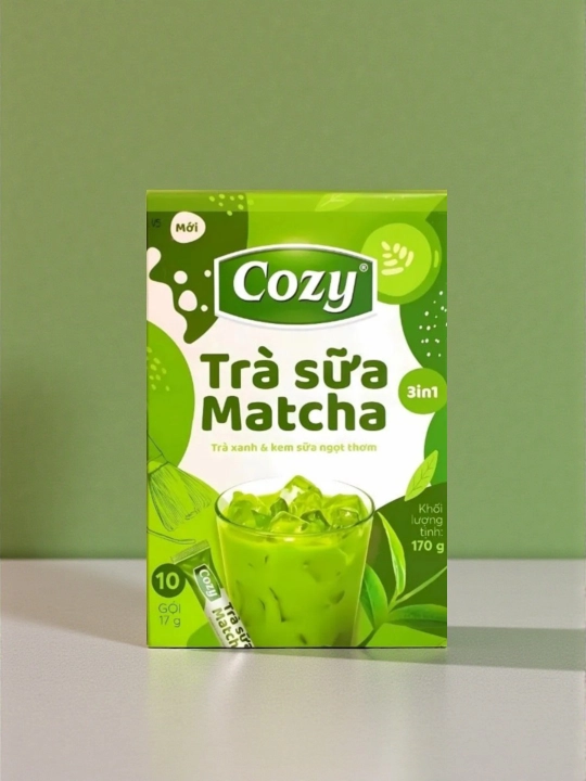 Растворимый чай Matcha кофе натуральное Вьетнам чай Matcha 3 в 1